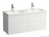 Laufen Lani szafka pod umywalkę 118x44cm biały mat H4035741122601